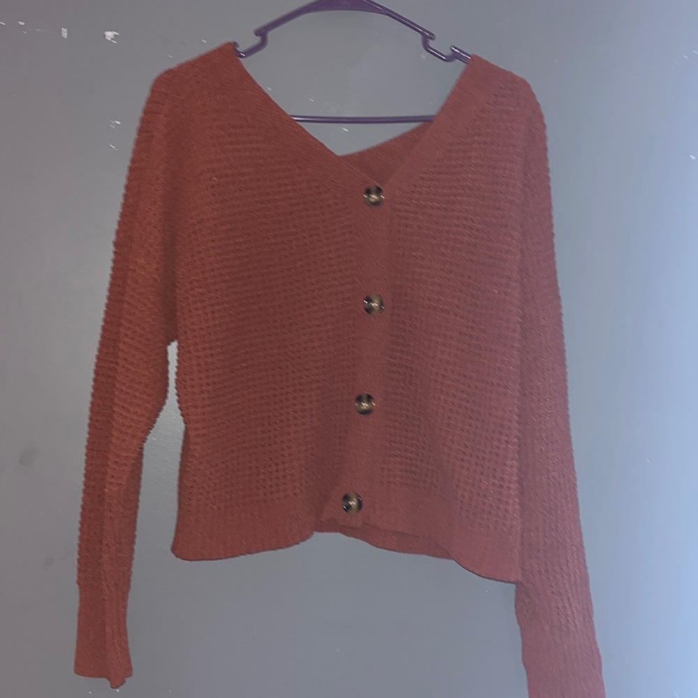 Buttoned, cashmere sweater, fall